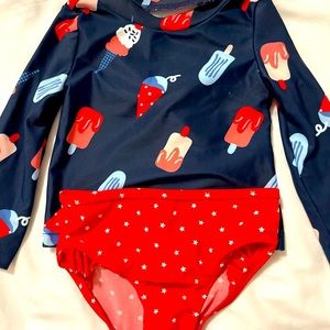 Baby girl bathing suit